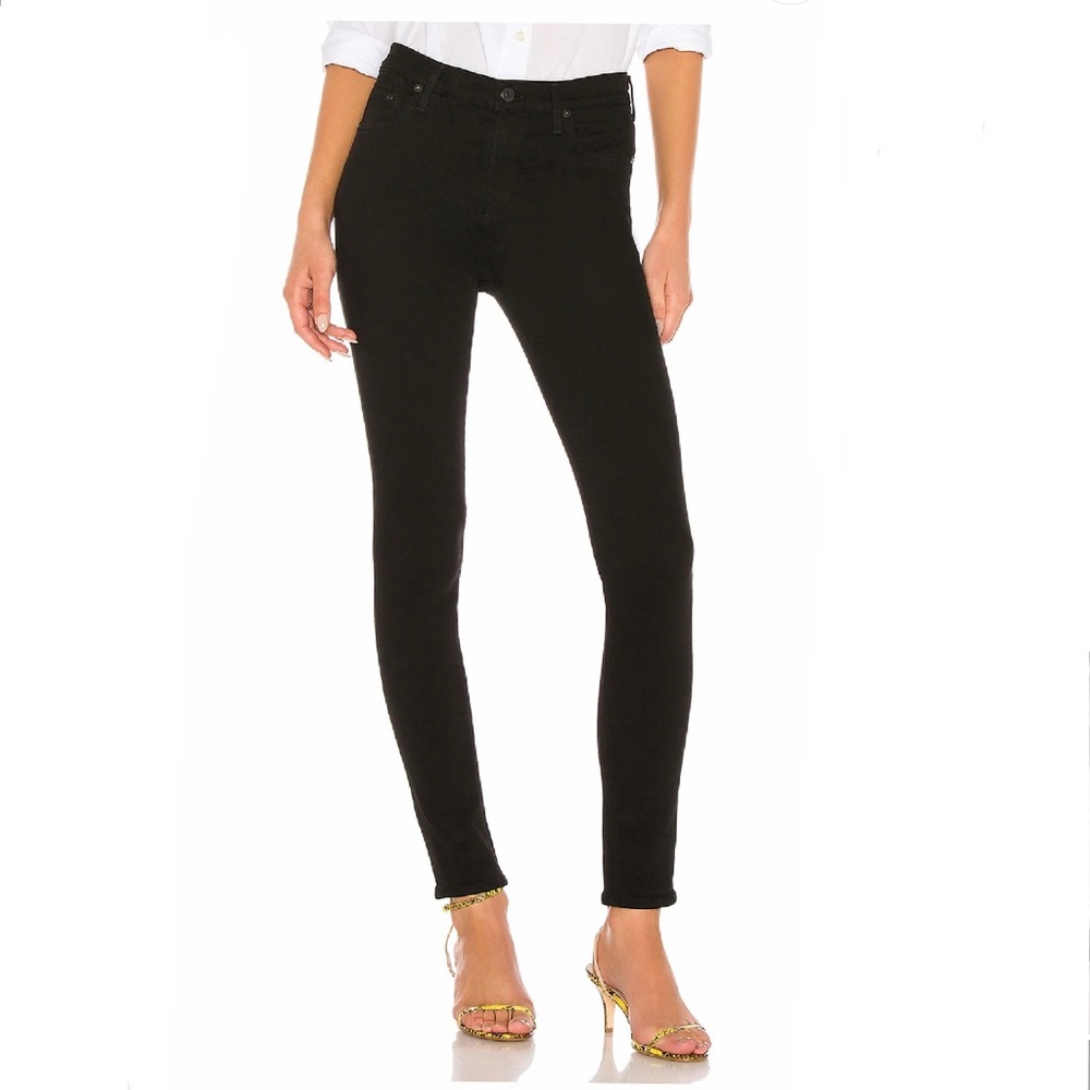 black citizen of humanity skinny jeans